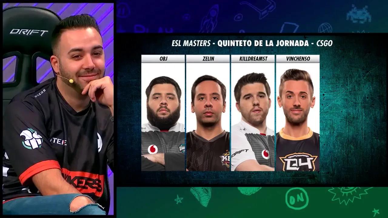 QUINTENTO DE LA SEMANA Y MVP ESL MASTERS CSGO, JORNADA 8 - ZONA ESPORTS thumbnail