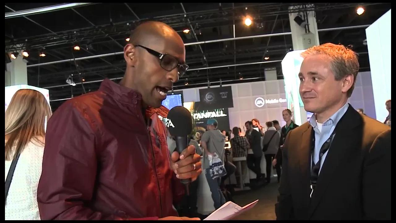 EA @ gamescom Live - Frank Gibeau interview thumbnail