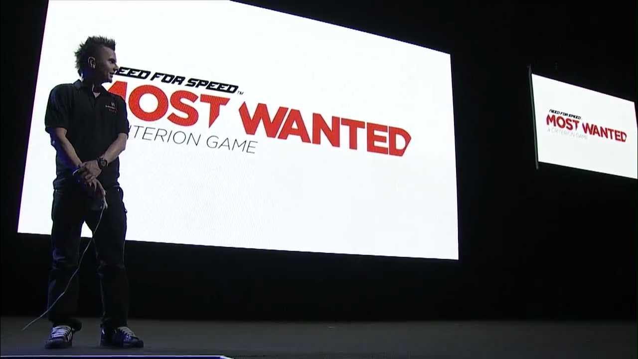 Need for Speed Most Wanted - E3 2012 Press Conference thumbnail