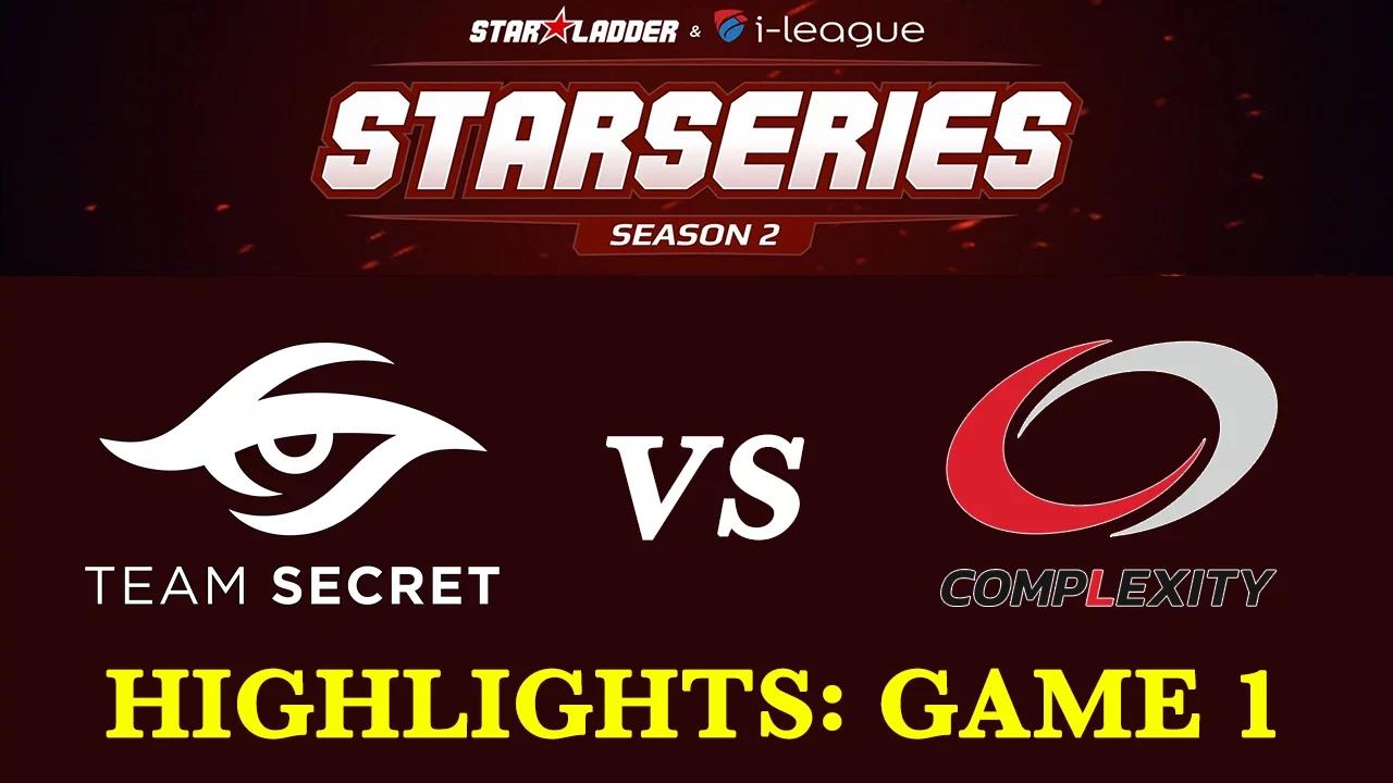 Dota 2 | Starseries Season 2 | Secret vs Complexity Highlights: Game 1 thumbnail