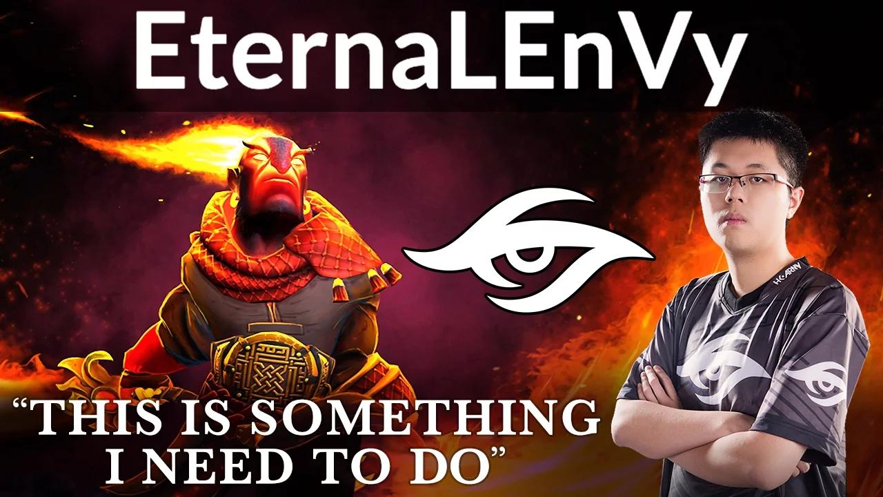 Dota 2 | "I Want To Be Like Him" - EternaLEnVy | Team Secret Highlight Video thumbnail