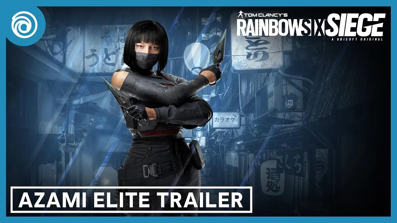 Rainbow Six Siege: Elite Azami Trailer thumbnail