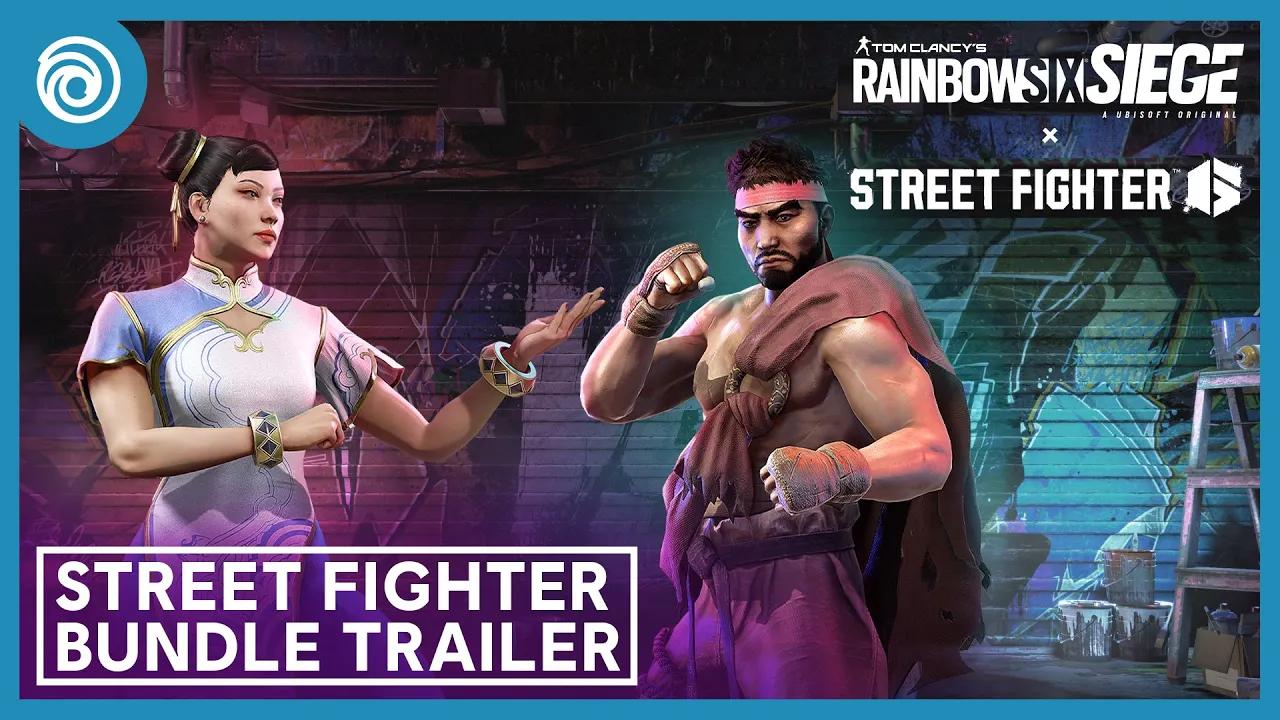 Rainbow Six Siege: Street Fighter Bundle Trailer thumbnail