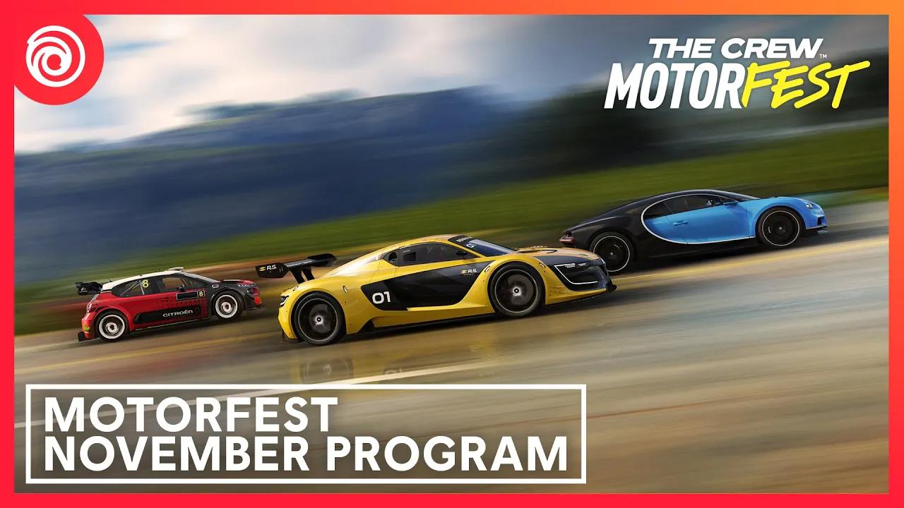 The Crew Motorfest: November Program thumbnail