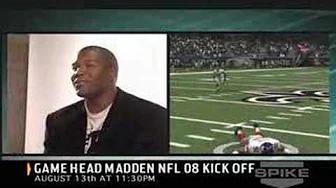 Game Head Madden NFL 08 Kick Off Teaser - Michael Strahan thumbnail