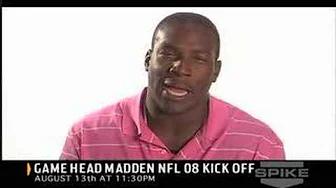 Game Head Madden NFL 08 Kick Off Teaser - Antonio Gates thumbnail