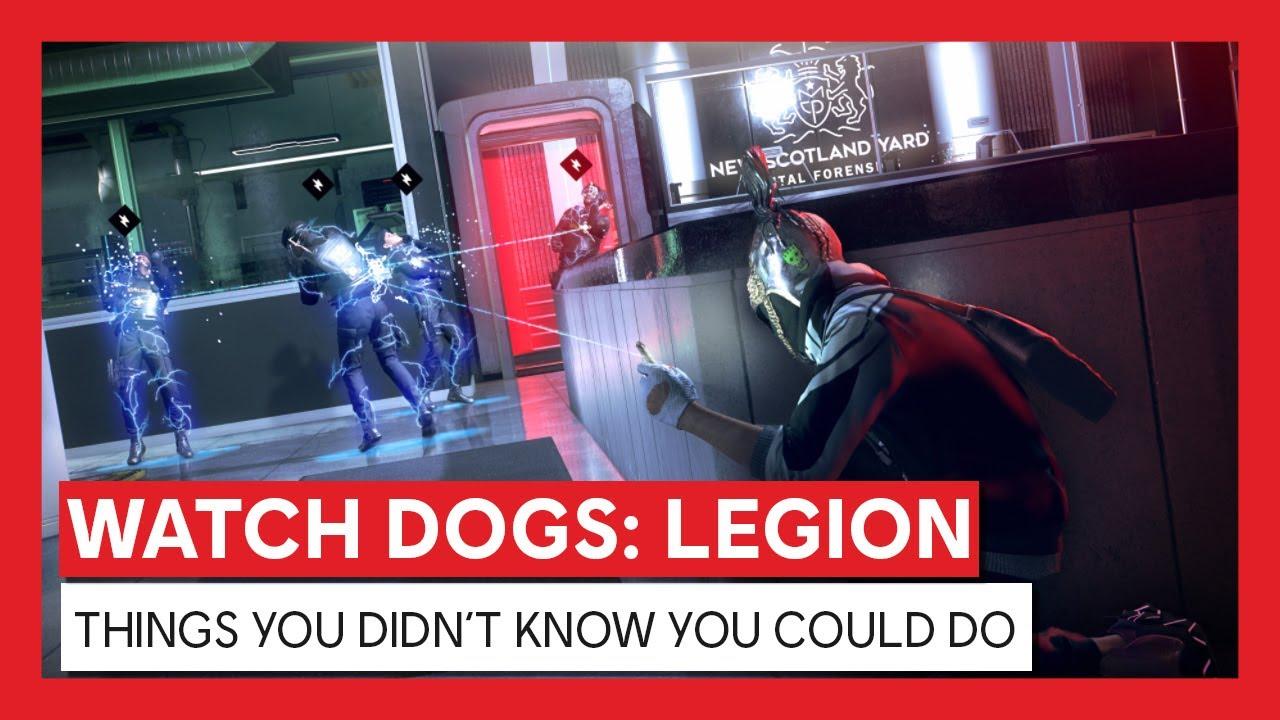 Watch Dogs: Legion - THINGS YOU DIDN'T KNOW YOU COULD DO thumbnail