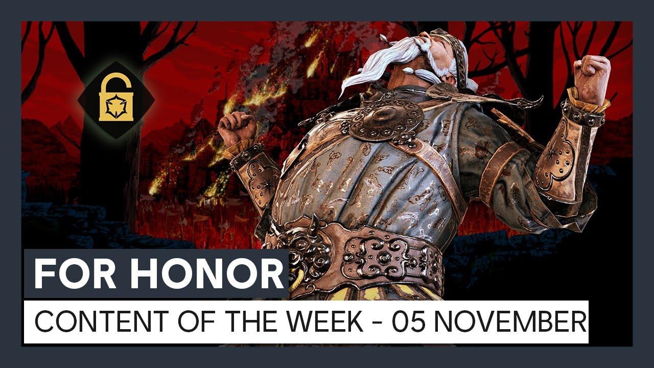 FOR HONOR - CONTENT OF THE WEEK - 05 NOVEMBER thumbnail