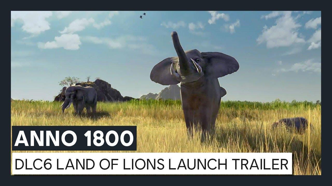 ANNO 1800 - DLC6: Land Of Lions Launch Trailer thumbnail