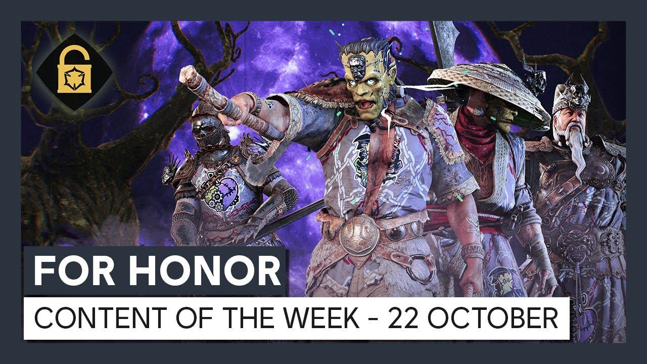 FOR HONOR - CONTENT OF THE WEEK - 22 OCTOBER thumbnail