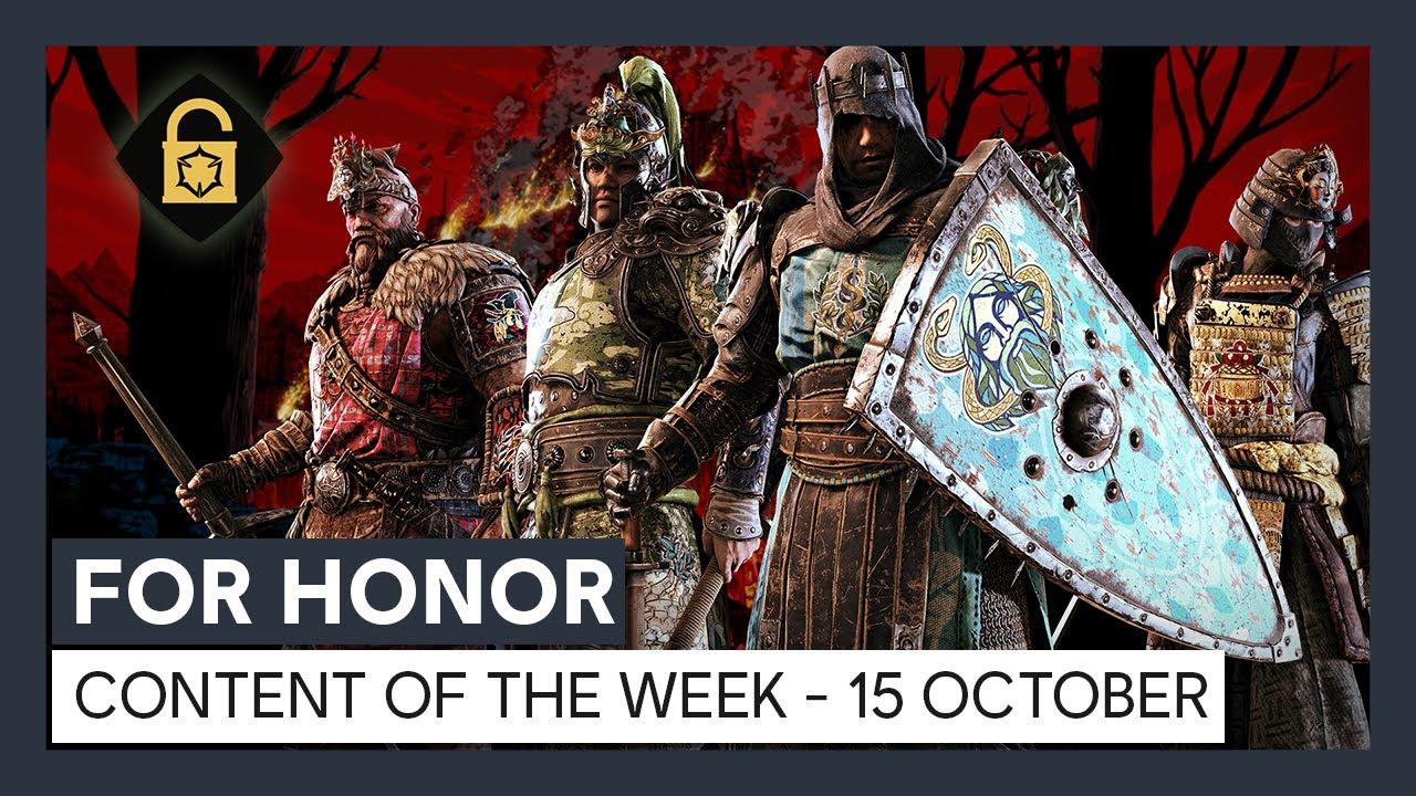 FOR HONOR - CONTENT OF THE WEEK - 15 OCTOBER thumbnail