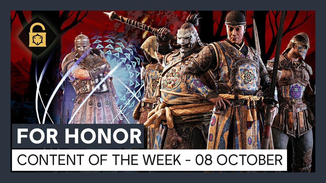 FOR HONOR - CONTENT OF THE WEEK - 08 OCTOBER thumbnail