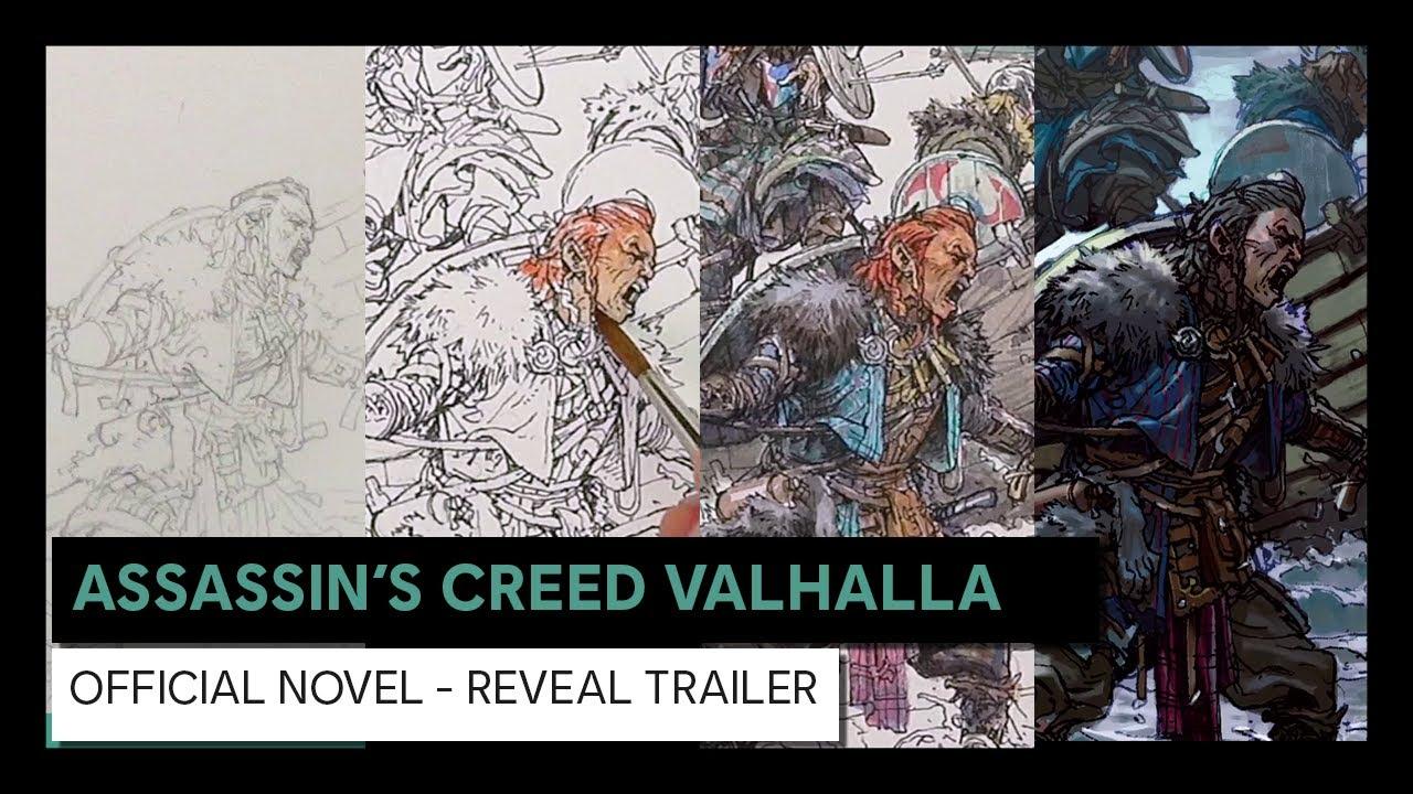 Reveal trailer for the cover of the official novel Assassin's Creed Valhalla thumbnail