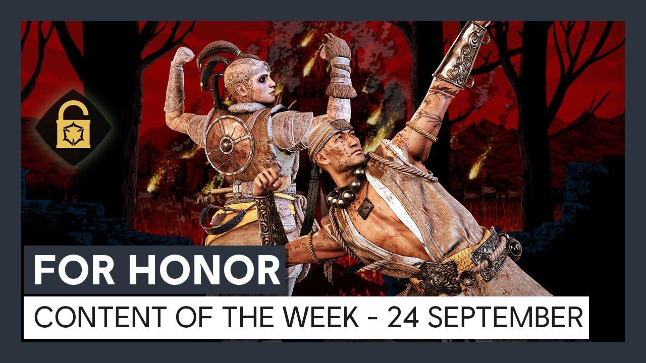 FOR HONOR - CONTENT OF THE WEEK - 24 SEPTEMBER thumbnail