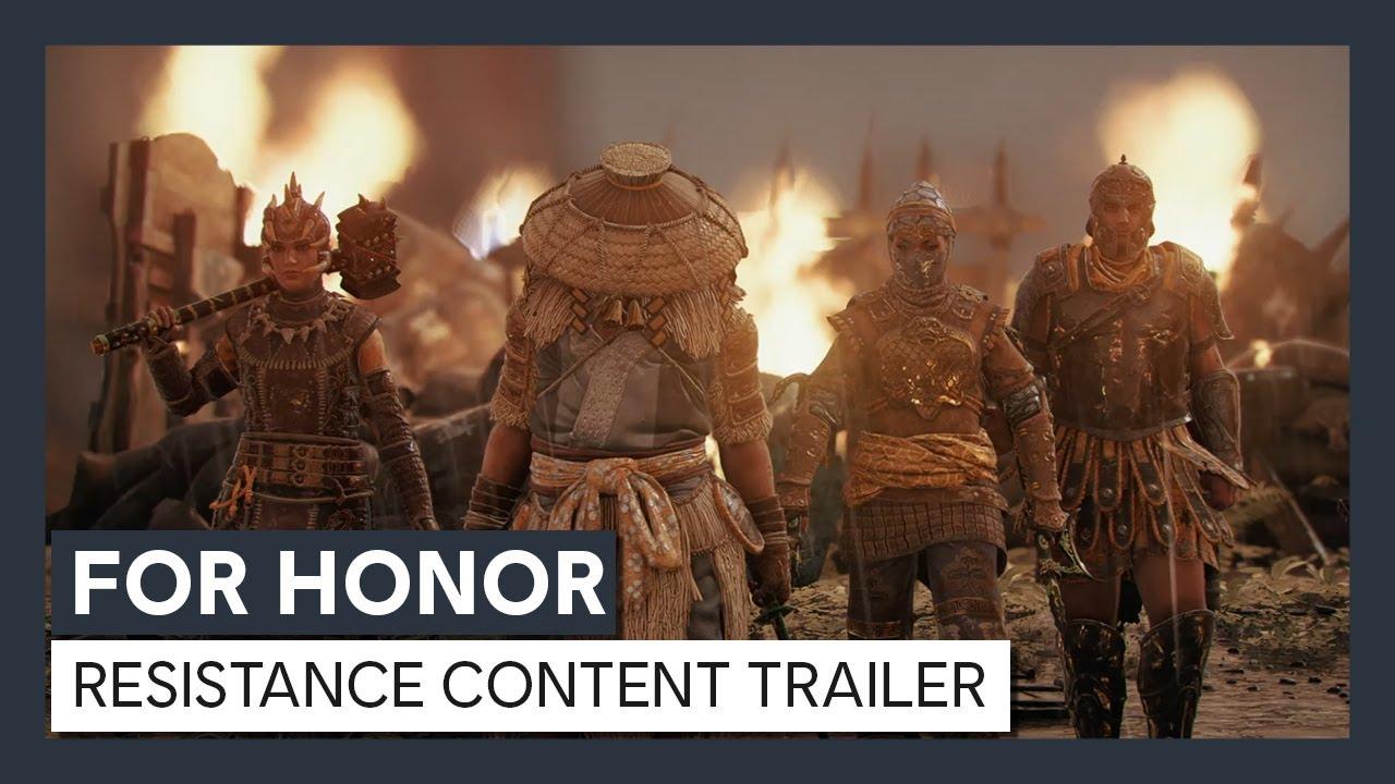 For Honor - Y4S3 Resistance Content Trailer thumbnail