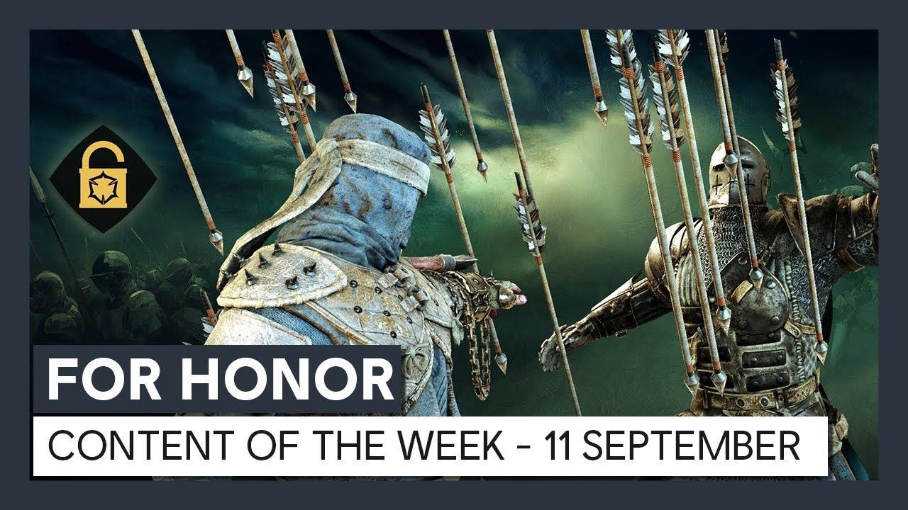 FOR HONOR - CONTENT OF THE WEEK - 11 SEPTEMBER thumbnail