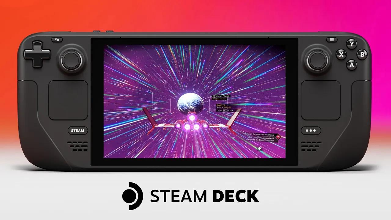 Steam Deck: All-in-one portable PC gaming. thumbnail