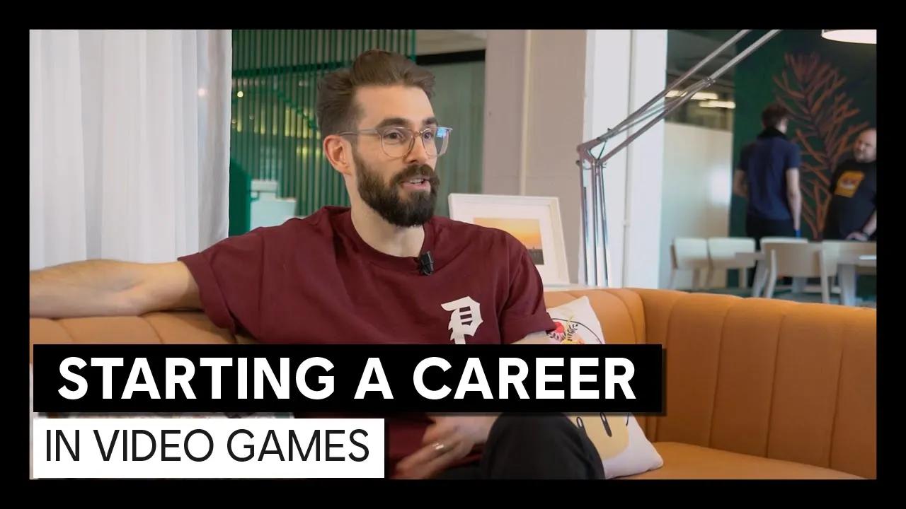 HOW TO START A CAREER IN VIDEO GAMES thumbnail