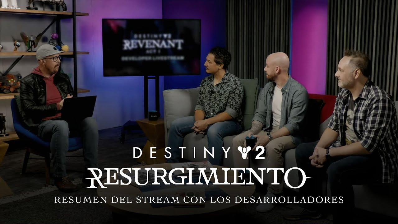 Destiny 2: Resurgimiento | Resumen del stream con los desarrolladores [MX] thumbnail