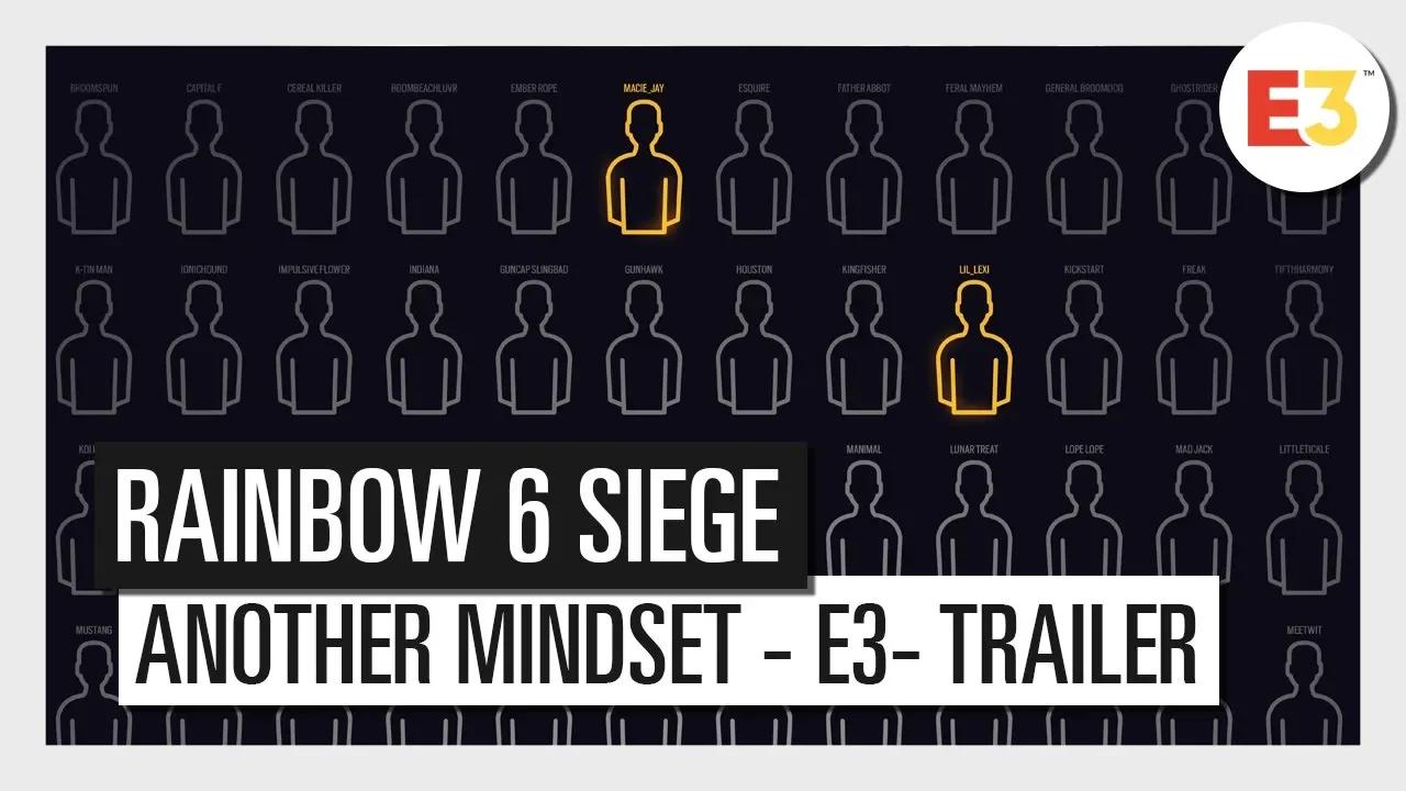 Rainbow Six: Siege - Another Mindset - E3 Trailer thumbnail