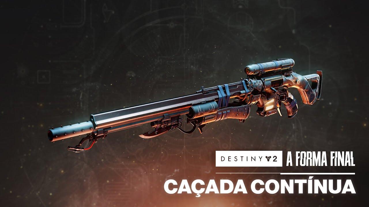 Prévia do Rifle de Precisão Exótico "Caçada Contínua" | Destiny 2: A Forma Final [BR] thumbnail