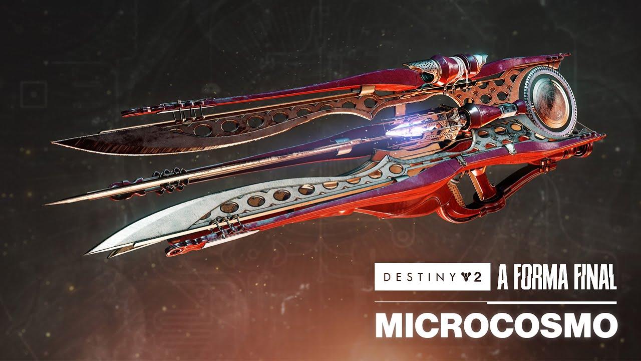 Prévia do fuzil de laser pesado exótico "Microcosmo" | Destiny 2: A Forma Final [BR] thumbnail