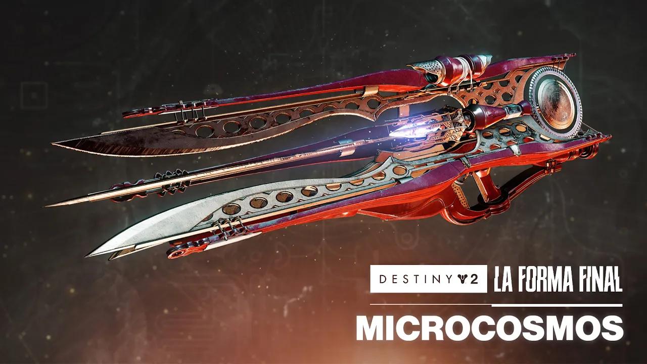 Vista previa del pesado fusil de rastreo excepcional Microcosmos | Destiny 2: La Forma Final [MX] thumbnail