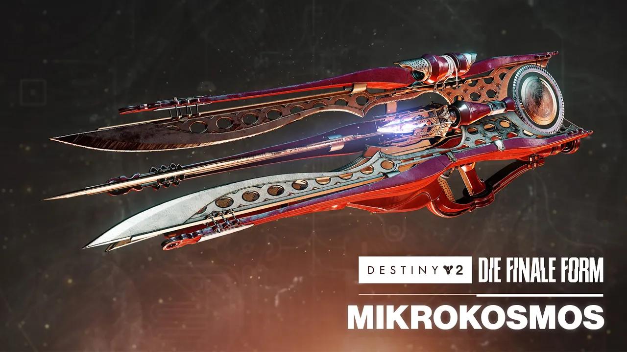 Vorschau: Exotisches Schweres Spurgewehr „Mikrokosmos“ | Destiny 2: Die finale Form [DE] thumbnail