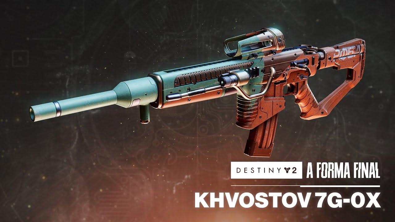 Prévia do Fuzil Automático Exótico "Khvostov" | Destiny 2: A Forma Final [BR] thumbnail