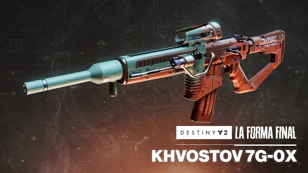 Vista previa del fusil automático excepcional Khvostov | Destiny 2: La Forma Final [MX] thumbnail