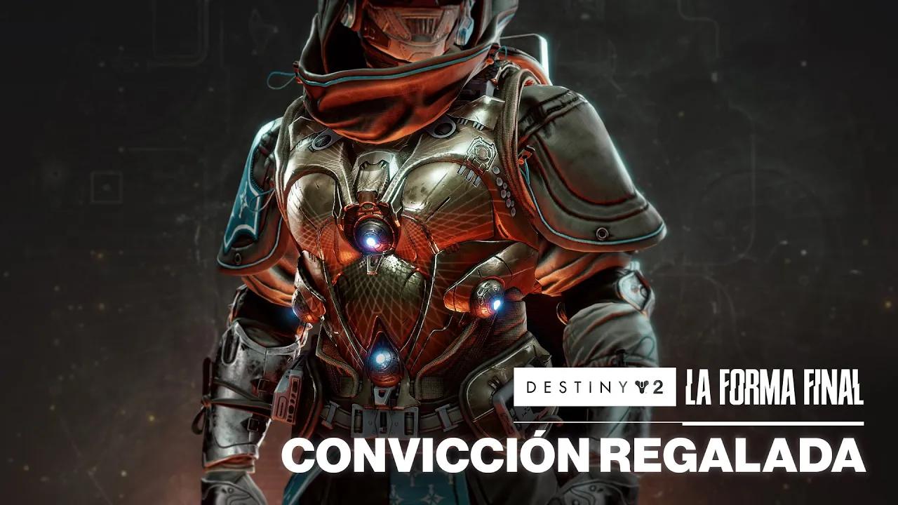 Avance de la excepcional de pecho de titán Convicción regalada | Destiny 2: La Forma Final [MX] thumbnail