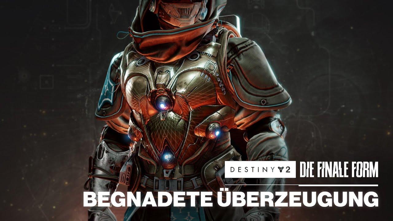 Vorschau: Exotischer Jäger-Brustschutz „Begnadete Überzeugung“ | Destiny 2: Die finale Form [DE] thumbnail