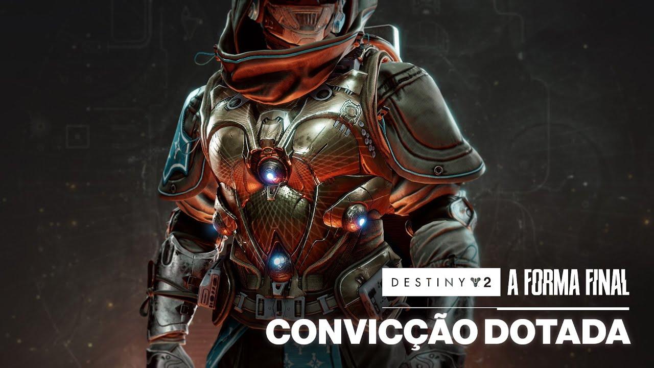 Prévia da Armadura de Torso Exótica de Caçador "Convicção Dotada" | Destiny 2: A Forma Final [BR] thumbnail