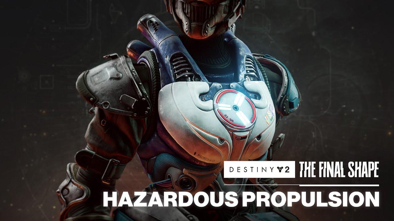 Hazardous Propulsion Titan Exotic Chest Armor Preview | Destiny 2: The Final Shape [UK] thumbnail