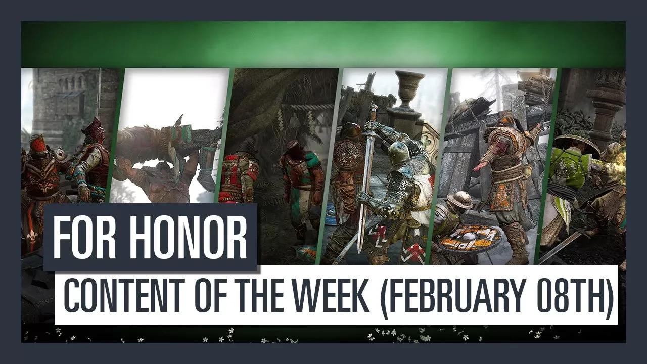 FOR HONOR - New content of the week (February 08th) thumbnail