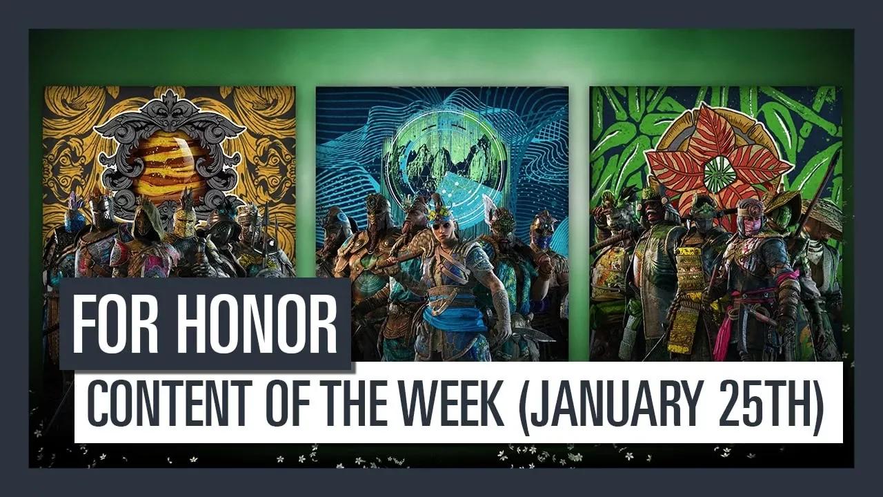 FOR HONOR - New content of the week (January 25th) thumbnail