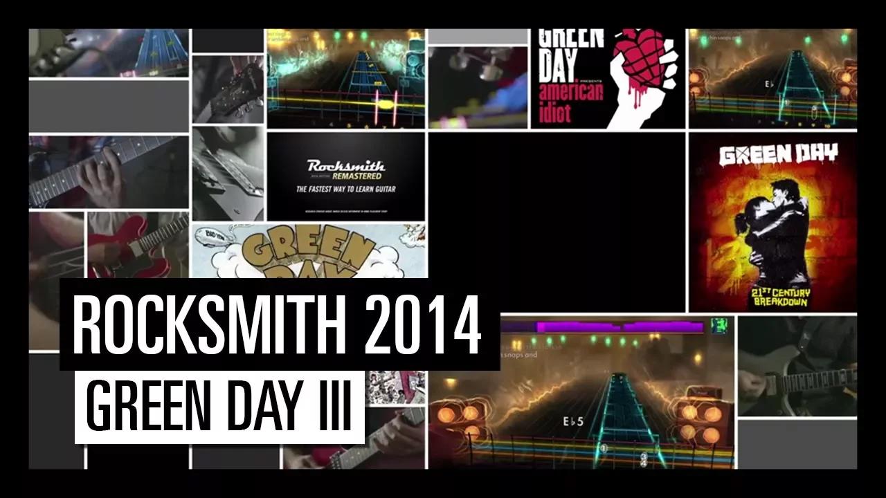 Rocksmith 2014 Edition DLC - Green Day III DLC thumbnail