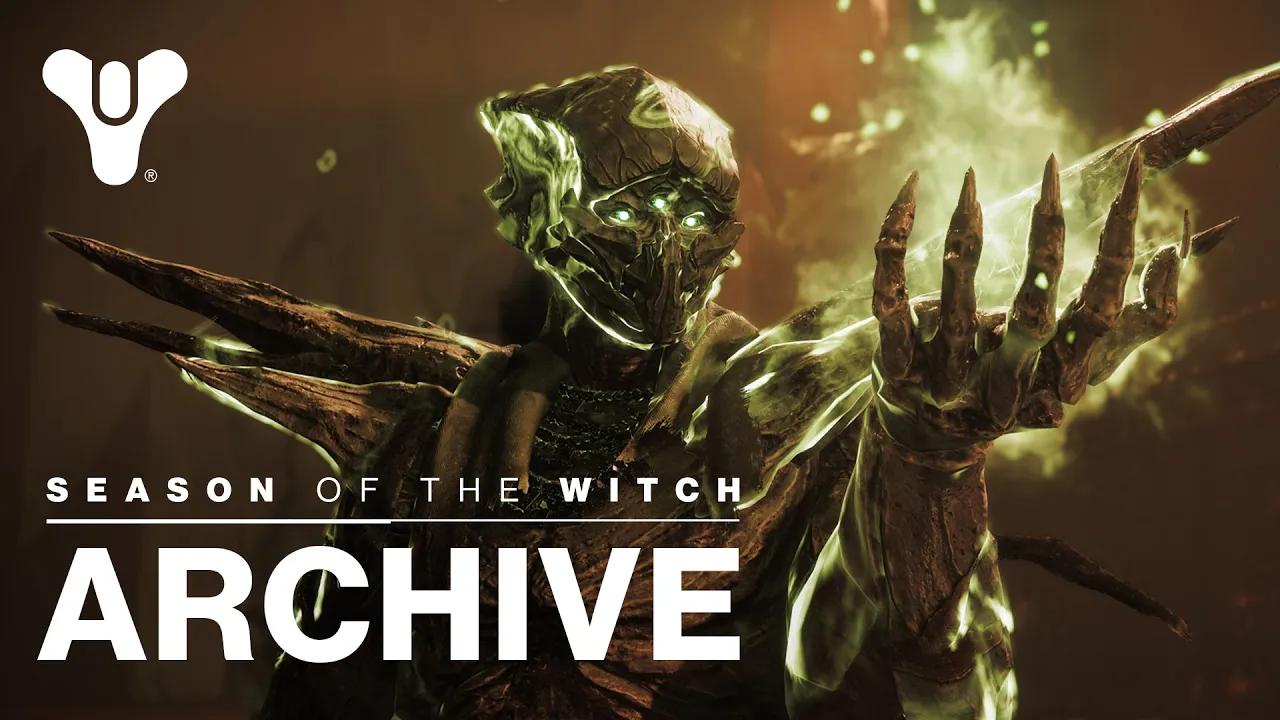 Destiny 2 Cutscene Archive: Season of the Witch (Season 22) thumbnail