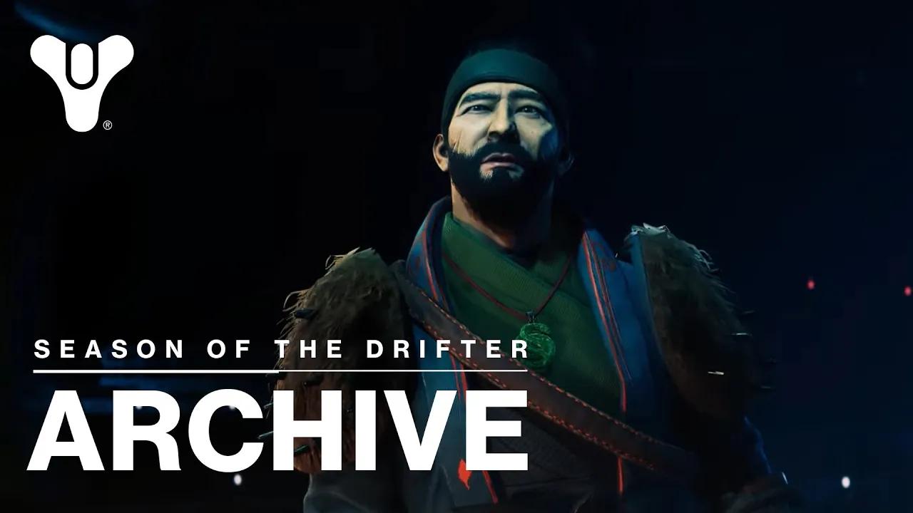 Destiny 2 Cutscene Archive - Season of the Drifter (Season 6) thumbnail