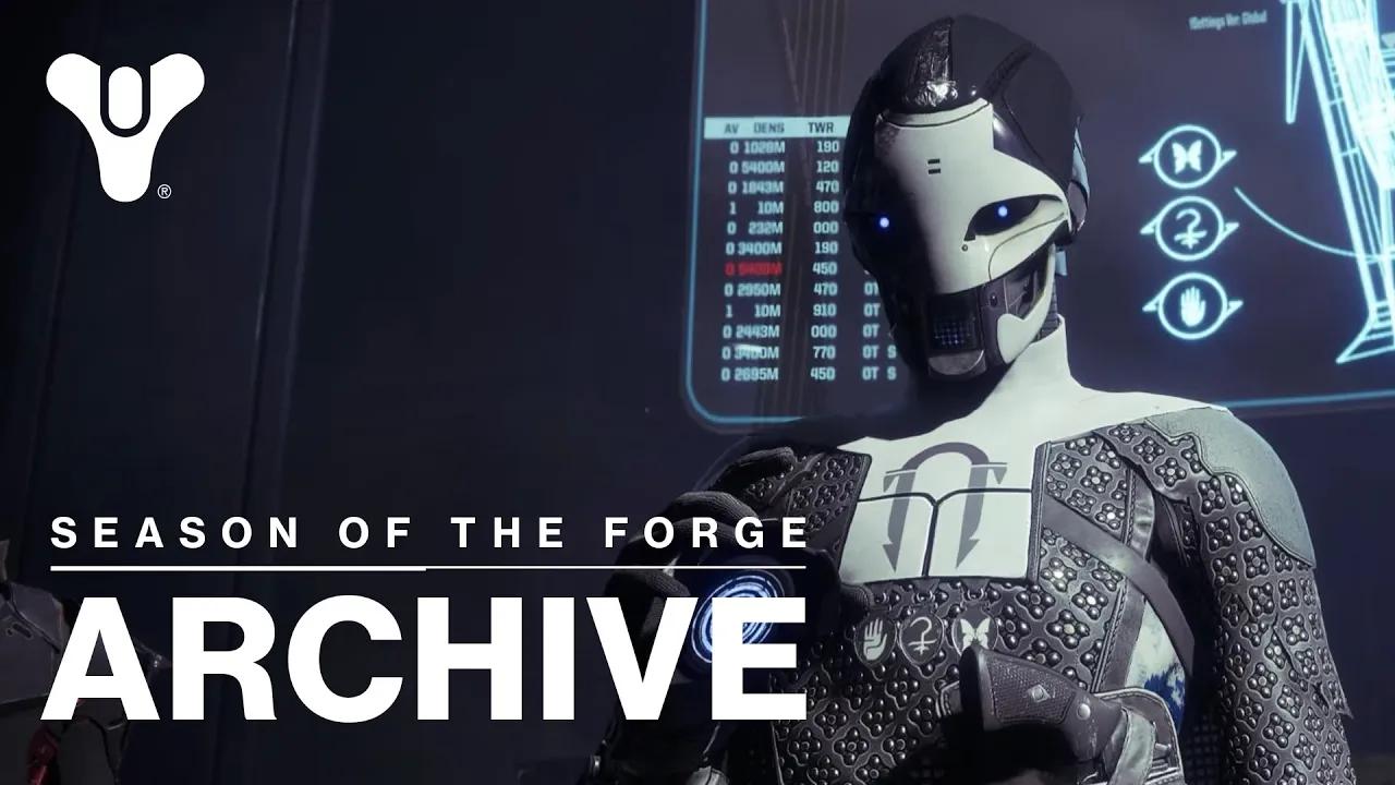 Destiny 2 Cutscene Archive - Season of the Forge (Season 5) thumbnail