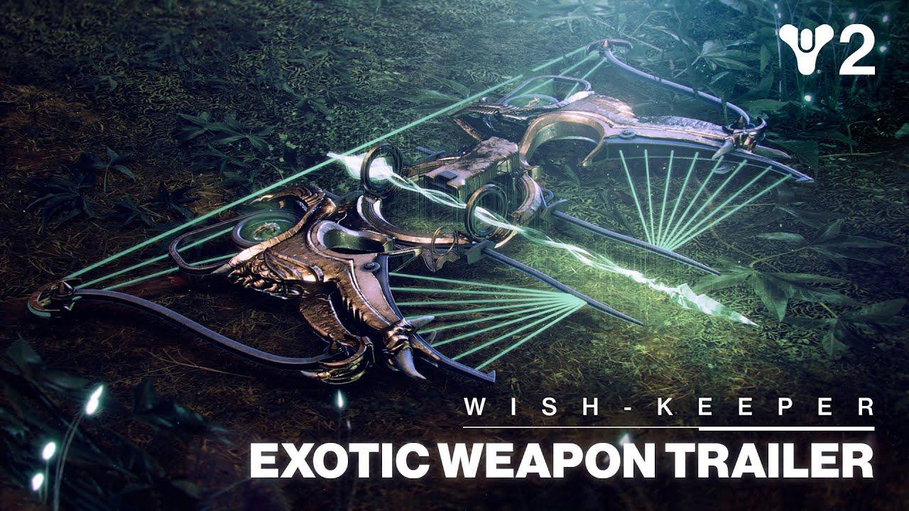 Destiny 2: Season of the Wish | Wish-Keeper Exotic Bow Highlight [UK] thumbnail