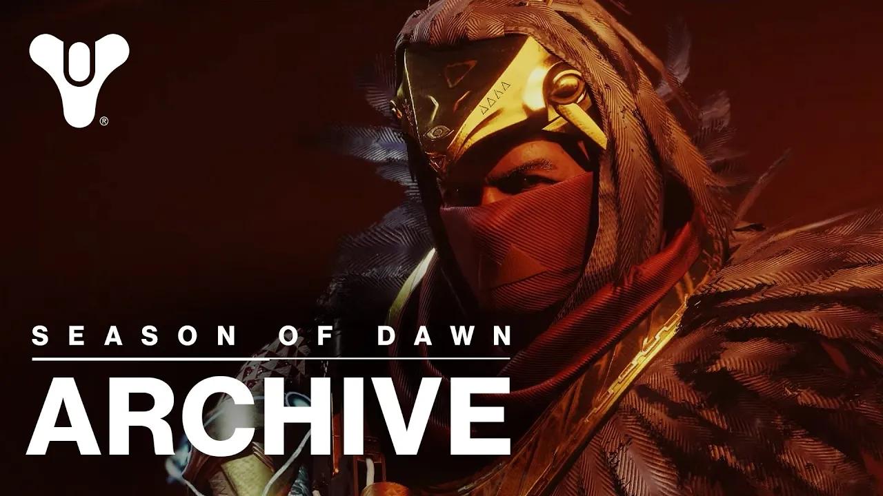 Destiny 2 Cutscene Archive: Season of Dawn (Season 9) thumbnail