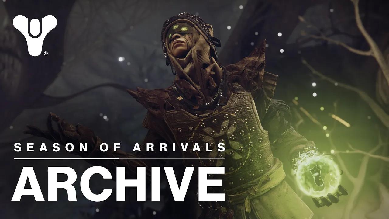 Destiny 2 Cutscene Archive: Season of Arrivals (Season 11) thumbnail