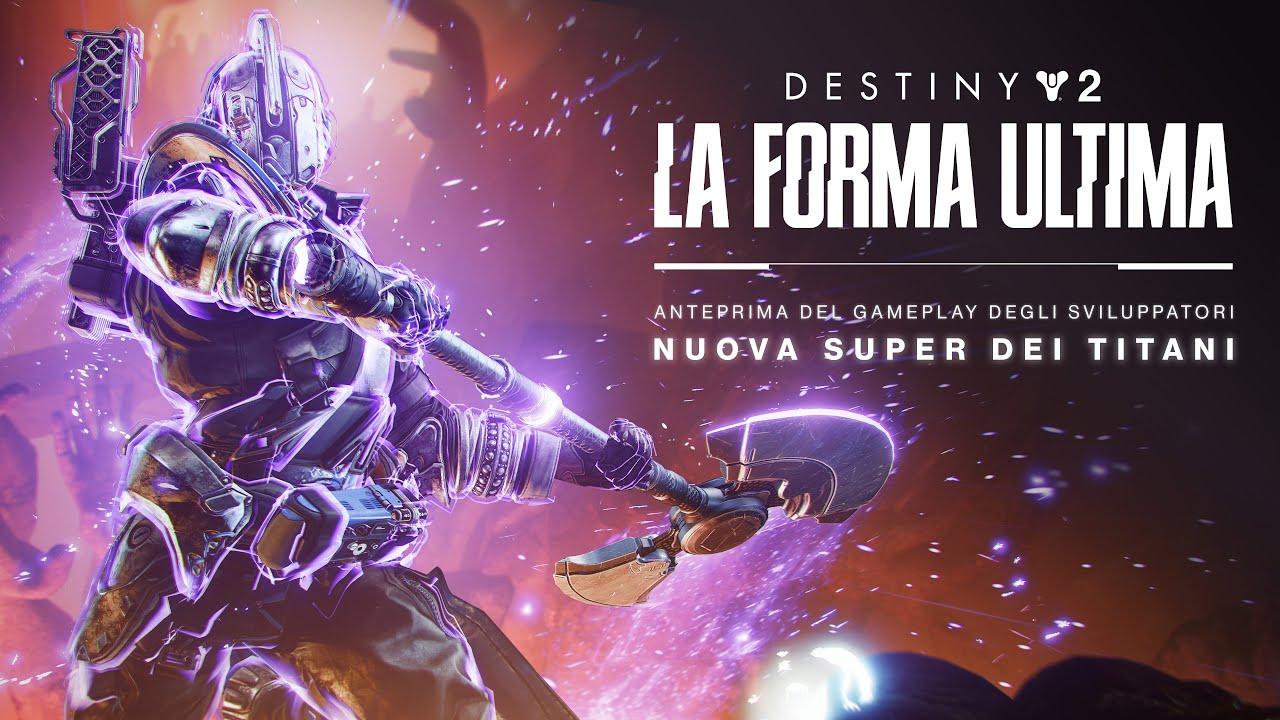 Destiny 2: La Forma Ultima | Anteprima di Arsenale del crepuscolo - Nuova super dei titani [IT] thumbnail