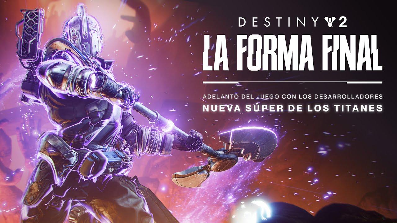 Destiny 2: La Forma Final | Arsenal del crepúsculo, la nueva súper de los titanes [ES] thumbnail