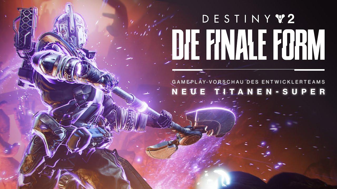 Destiny 2: Die finale Form | „Dämmerbruch-Arsenal“-Vorschau – Neue Titanen-Super [DE] thumbnail