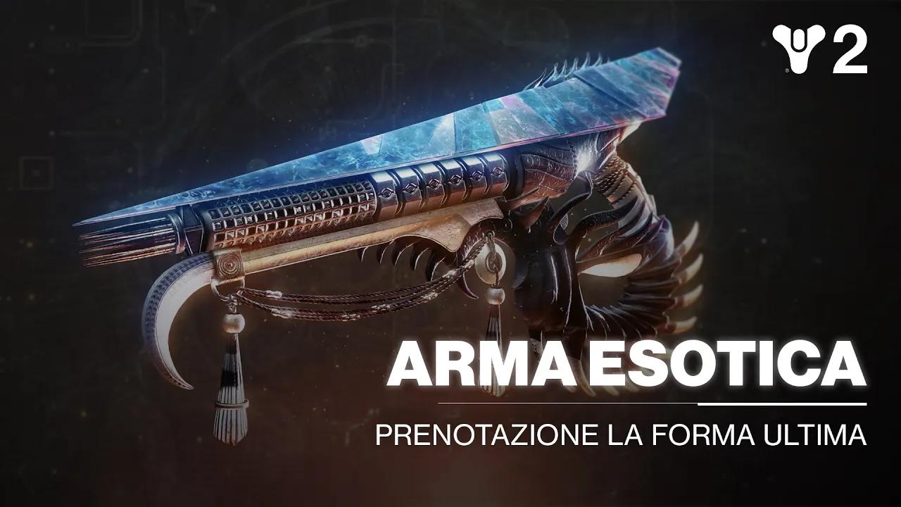 Destiny 2: La Forma Ultima | Prenotazione fucile a fusione Tassellazione [IT] thumbnail