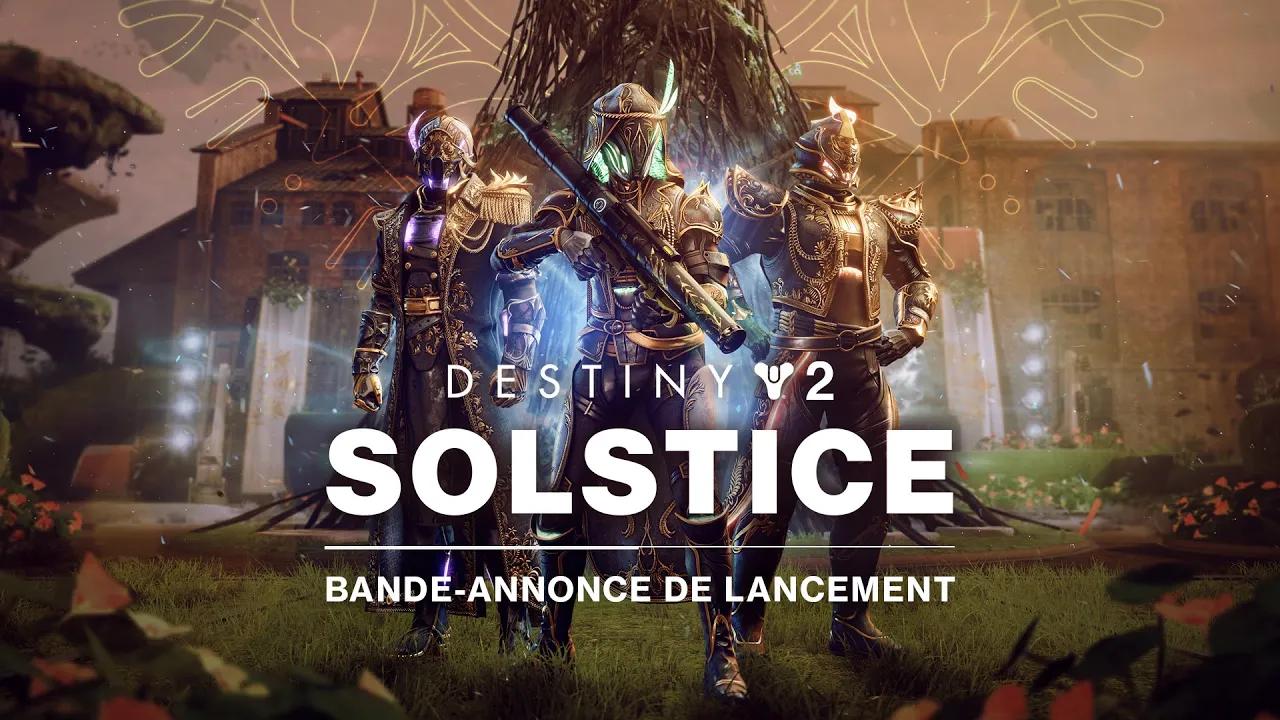 Destiny 2 : Saison des Profondeurs | Bande-annonce du Solstice [FR] thumbnail