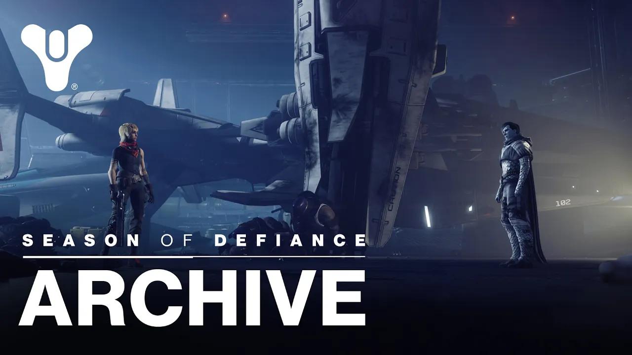 Destiny 2 Cutscene Archive - Season of Defiance (Season 20) thumbnail