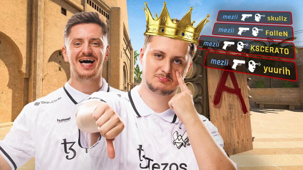 King Mezii's comms at the CS2 Major in Shanghai thumbnail